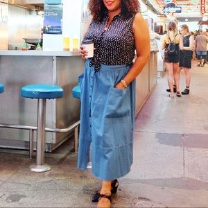 Who What Wear Midi Skirt Size 16